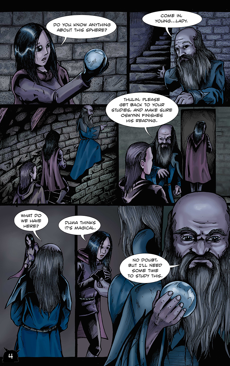 Legacy of Ogma Issue #2 Page 4